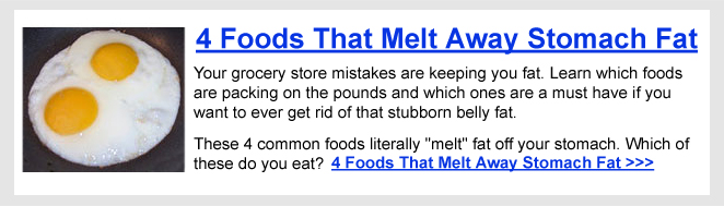 4 Foods That Melt                                                   Away Stomach Fat