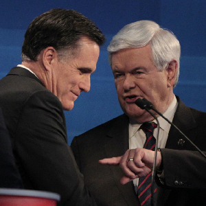 Romney, Gingrich Launch 99 Percent Attacks On One Another