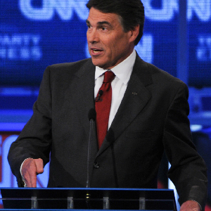 Perry Practicing, Polishing For Debates
