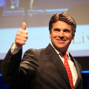 Perry Gains Support, Questions Remain