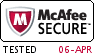 HACKER SAFE certified sites prevent over 99.9% of hacker crime.