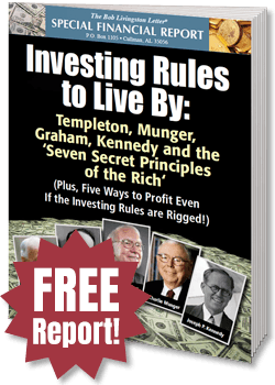 FREE Report: Investing Rules to Live By